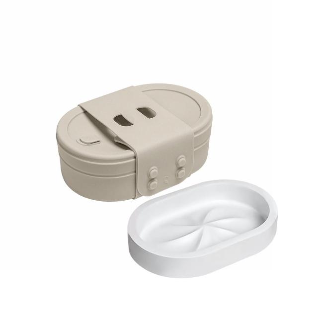 【SWANZ 天鵝瓷】芯動陶瓷便當盒PLUS 650ml 含分層隔盤(共8色)