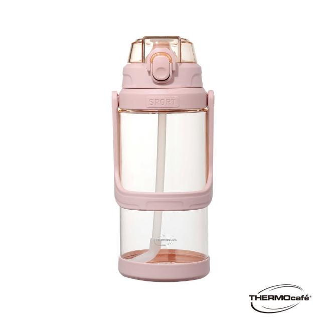 【THERMOcafe 凱菲】可提式彈蓋隨手瓶1800ml(TCTA-1800)