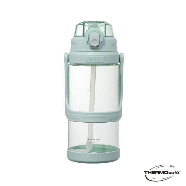 【THERMOcafe 凱菲】可提式彈蓋隨手瓶1800ml(TCTA-1800)