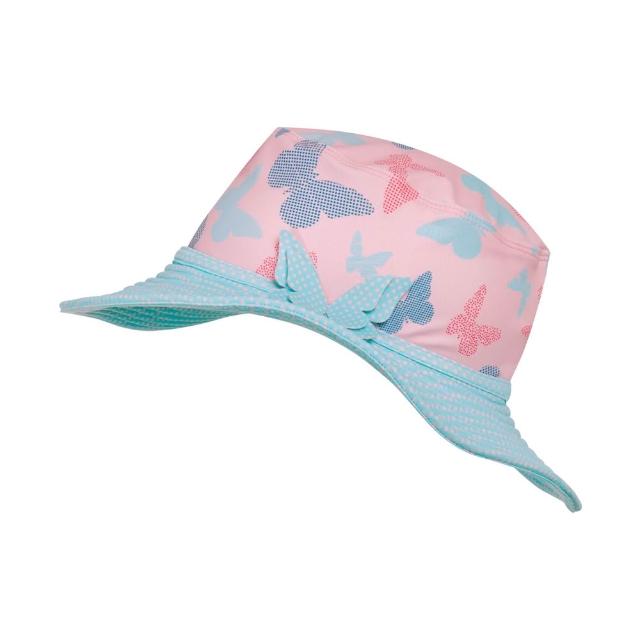 【Playshoes】嬰兒童抗UV防曬水陸兩用漁夫帽(護頸遮脖遮陽帽泳帽)