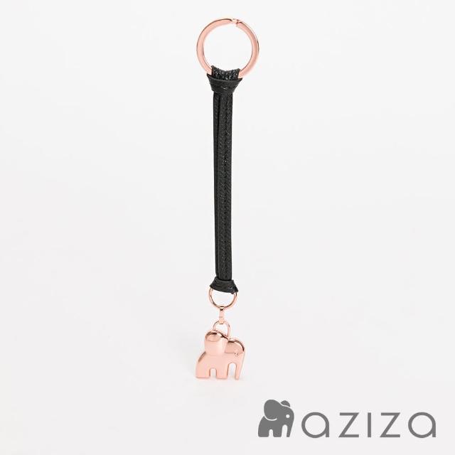 【aziza】實心小象素色吊飾鑰匙圈(多色)