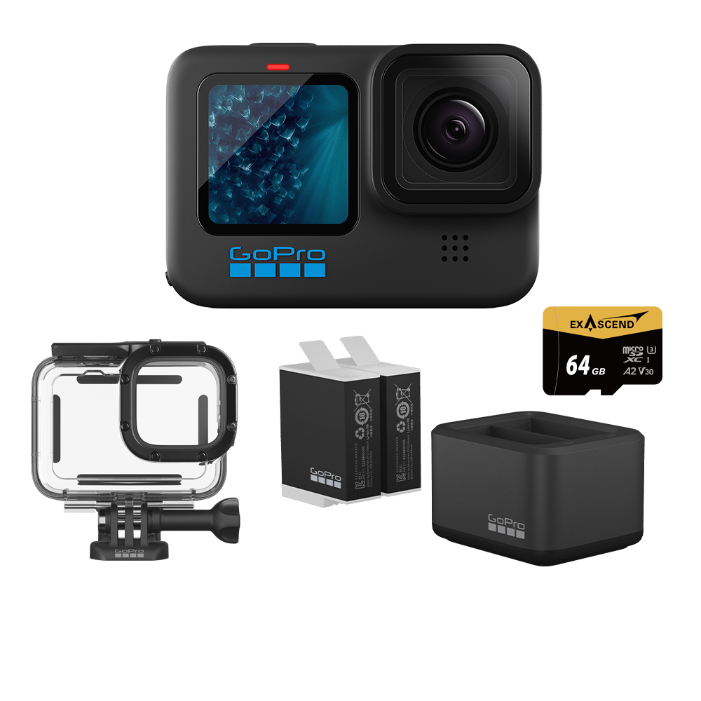 【GoPro】HERO11 Black全方位運動攝影機(CHDHX-111-RW