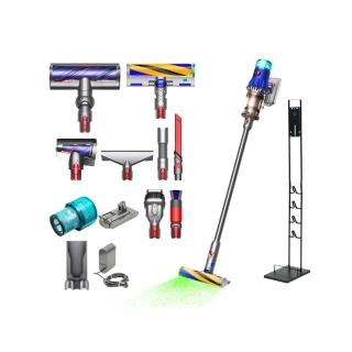 【dyson 戴森】V12 SV46 Detect Slim Fluffy Total Clean 強勁輕量智慧無線吸塵器 MO獨家升級版 (雙主吸頭)
