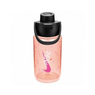 【NIKE 耐吉】水壺 大口徑保冷瓶 登山 運動 單車TR RECHARGE 16OZ 粉 N100433263216