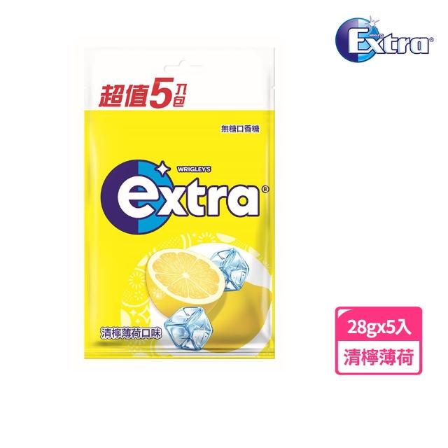 【Extra】益齒達 潔淨無糖口香糖 28g*20入組(潔牙/口腔清潔)