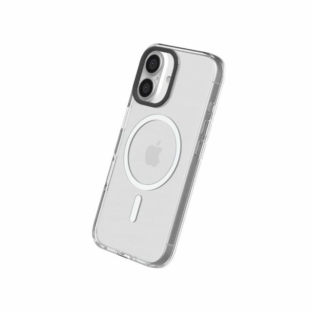 【RHINOSHIELD 犀牛盾】iPhone 全系列 Clear MagSafe兼容 抗黃化透明防摔磁吸手機殼(相機鍵按鈕/開孔版)