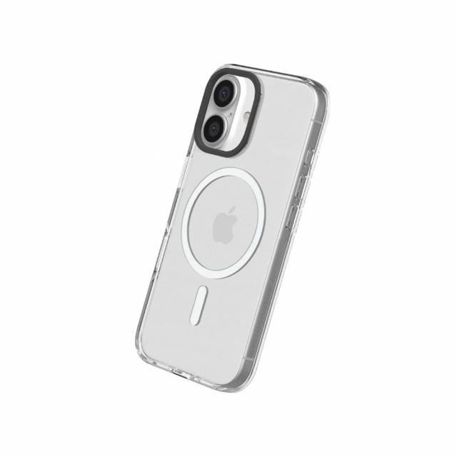 【RHINOSHIELD 犀牛盾】iPhone 全系列 Clear MagSafe兼容 抗黃化透明防摔磁吸手機殼(相機鍵按鈕/開孔版)