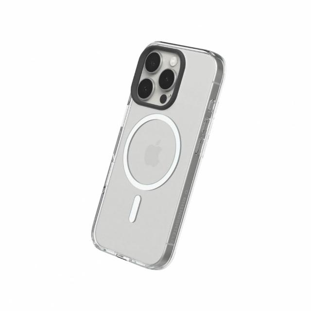 【RHINOSHIELD 犀牛盾】iPhone 全系列 Clear MagSafe兼容 抗黃化透明防摔磁吸手機殼(相機鍵按鈕/開孔版)