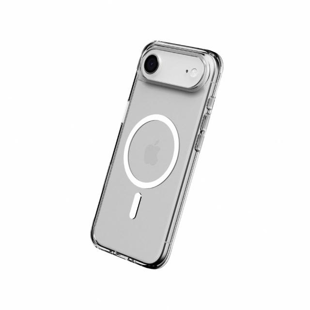 【RHINOSHIELD 犀牛盾】iPhone 全系列 Clear MagSafe兼容 抗黃化透明防摔磁吸手機殼(相機鍵按鈕/開孔版)