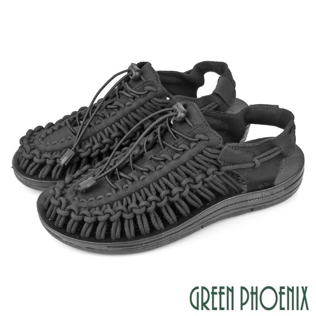 【GREEN PHOENIX 波兒德】男女 情侶 涼鞋 溯溪鞋 手工 編織 水陸 戶外(35-46)
