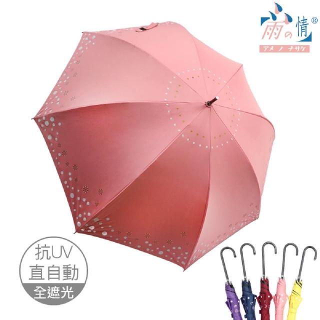 【雨之情】防曬抗風長直傘_天星(雨傘 長傘 防曬 遮陽傘 淑女傘 細長傘)