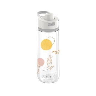 【THERMOS 膳魔師】小熊維尼甜甜圈篇彈蓋輕水瓶710ml(TP4329WP-CL)