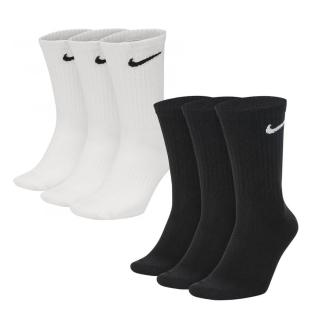【NIKE 耐吉】SET組合商品用-NIKE 三雙入運動長襪-SX7676-100 SX7676-010(品號11761510用)