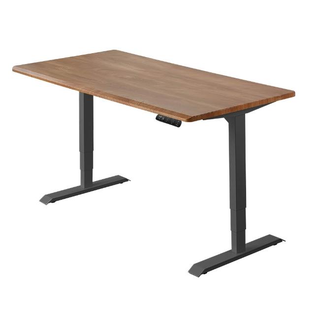 【FUNTE】Prime 4 旗艦款電動升降桌/三節式+ 150x60cm 四方桌板 八色可選(辦公桌 電腦桌 工作桌 書桌)