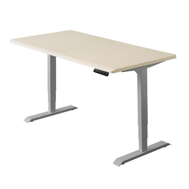 【FUNTE】Prime 4 旗艦款電動升降桌/三節式+ 150x60cm 四方桌板 八色可選(辦公桌 電腦桌 工作桌 書桌)