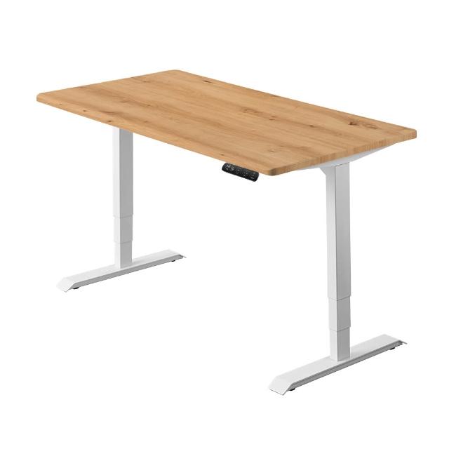 【FUNTE】Prime 4 旗艦款電動升降桌/三節式+ 150x60cm 四方桌板 八色可選(辦公桌 電腦桌 工作桌 書桌)