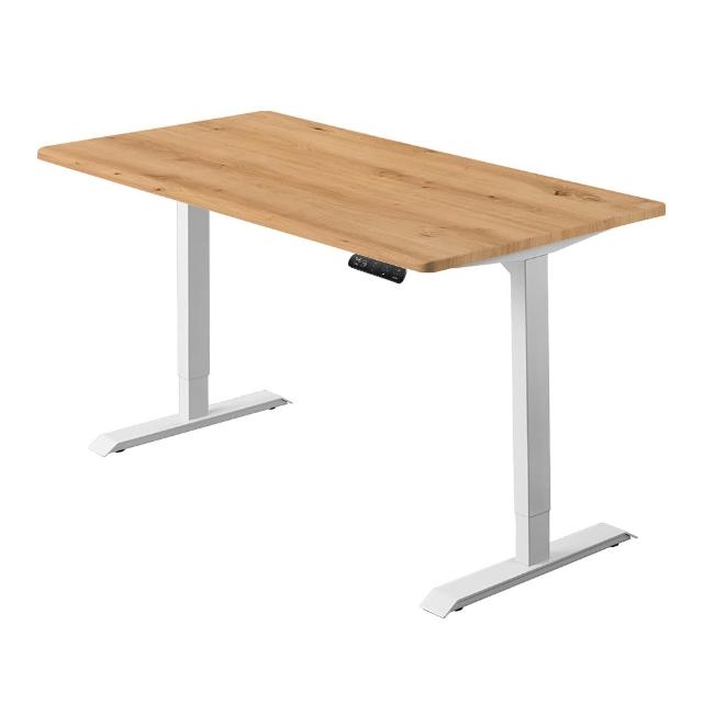 【FUNTE】Prime 4 旗艦款電動升降桌/二節式+ 150x60cm 四方桌板 八色可選(辦公桌 電腦桌 工作桌)