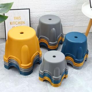 【bebehome】莫蘭迪色防滑小圓凳-小款(可堆疊矮凳小板凳/浴室洗澡凳/排排凳/鞋凳)
