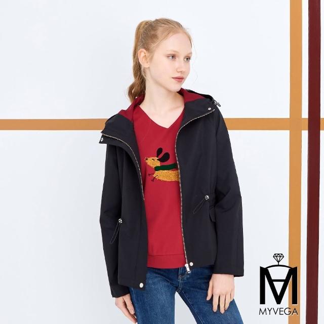 【MYVEGA 麥雪爾】出清品 MA多款保暖連帽防風風衣外套(連帽外套/風衣/防風/冬季大衣/女外套)