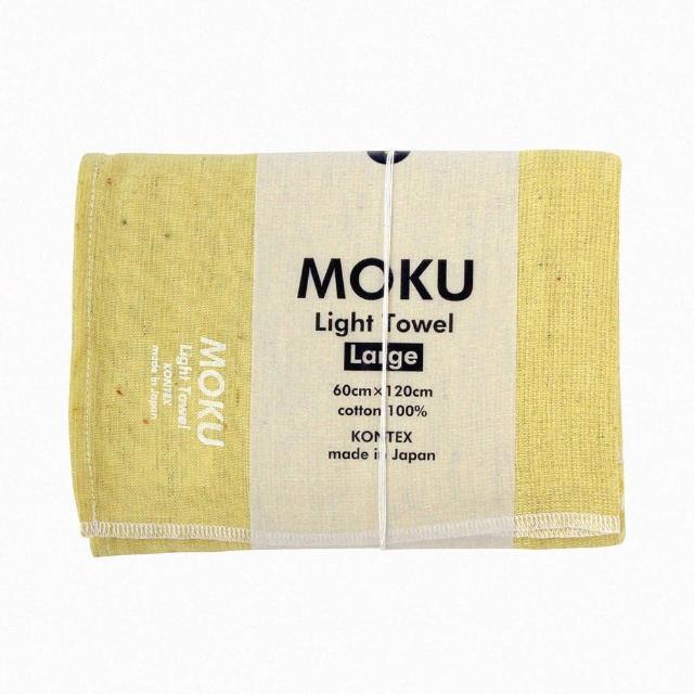 【KONTEX】原廠正貨 100%日本製 MOKU 系列輕薄速乾吸水大毛巾大浴巾(旅行必備、輕薄透氣速乾) 60x120cm