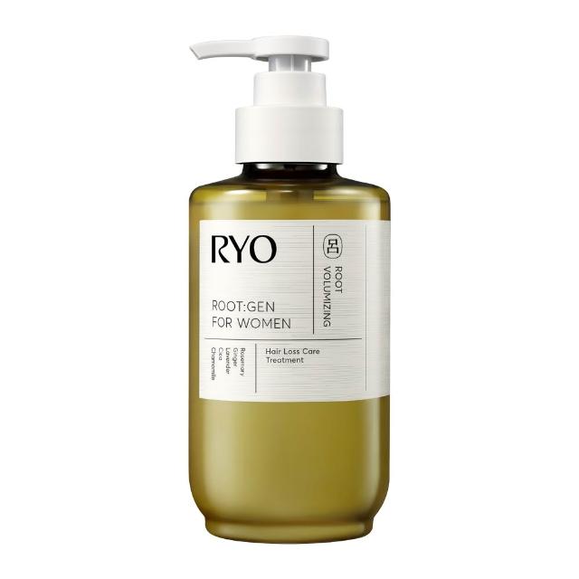 【RYO 呂】官方直營 ROOTGEN強韌蘊髮洗髮精/護髮膜515mlx2入(男性專用/女性專用/零感控油)