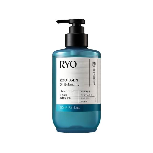 【RYO 呂】官方直營 ROOTGEN強韌蘊髮零油感平衡控油洗髮精515mlX2入 (保濕 控油)