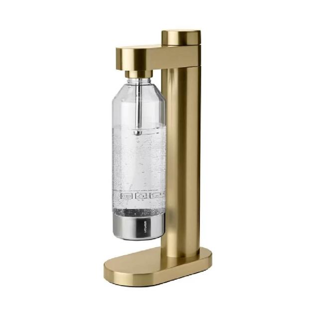 【IUSE】丹麥 Stelton Brus 氣泡水機 / 四色任選 (買就送CO2鋼瓶1只 / 免插電 環保 健康概念)