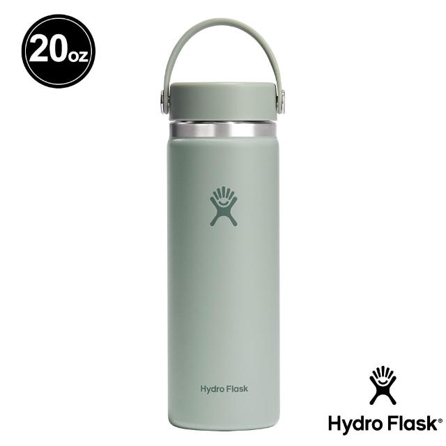 【Hydro Flask】20oz/592ml 寬口 提環 保溫瓶 多色可選(高保冰 無毒 美國品牌 食安 防滑塗層 大口徑)