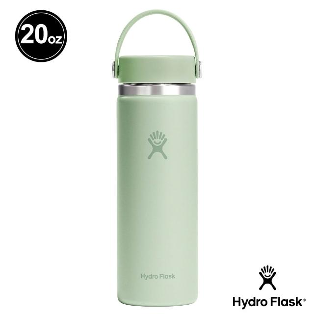 【Hydro Flask】20oz/592ml 寬口 提環 保溫瓶 多色可選(高保冰 無毒 美國品牌 食安 防滑塗層 大口徑)