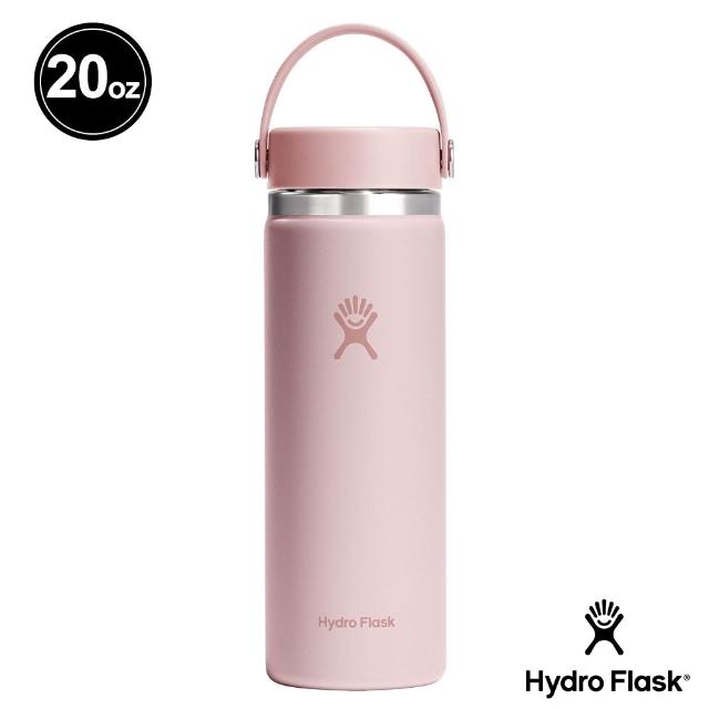 【Hydro Flask】20oz/592ml 寬口 提環 保溫瓶 多色可選(高保冰 無毒 美國品牌 食安 防滑塗層 大口徑)