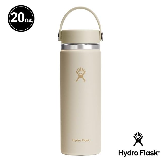 【Hydro Flask】20oz/592ml 寬口 提環 保溫瓶 多色可選(高保冰 無毒 美國品牌 食安 防滑塗層 大口徑)