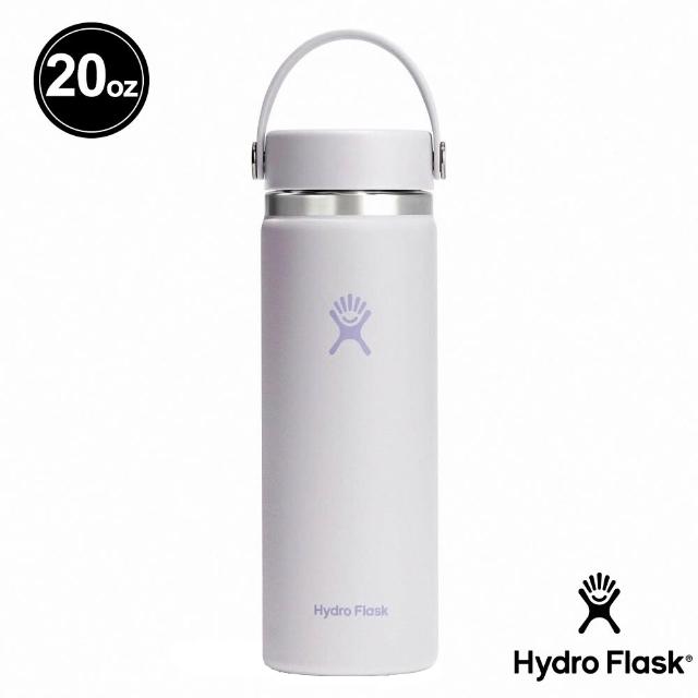 【Hydro Flask】20oz/592ml 寬口 提環 保溫瓶 多色可選(高保冰 無毒 美國品牌 食安 防滑塗層 大口徑)