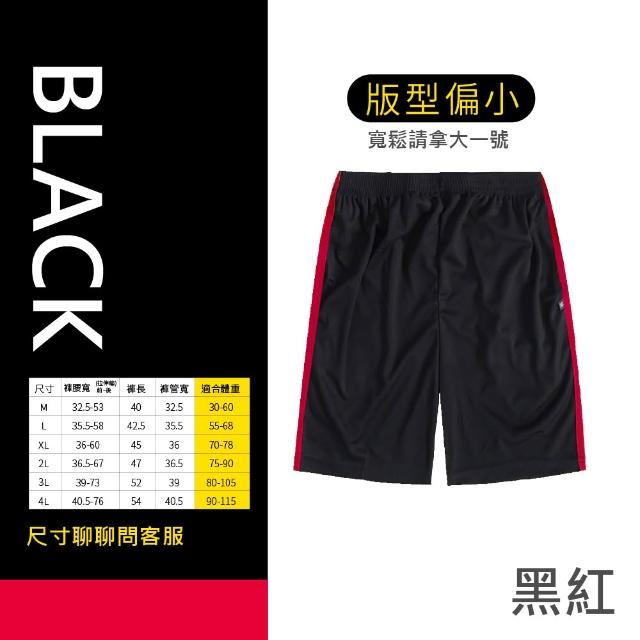 【GODSON】男女MIT 排汗短褲 七分膝下褲 吸濕排汗透氣褲(七分運動褲 超大尺碼褲 膝上褲)