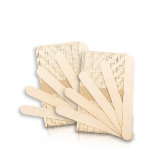 【MINI YANG】高品質除毛專用木棒 100入(原木精製 手挑嚴選 除毛專用耗材)