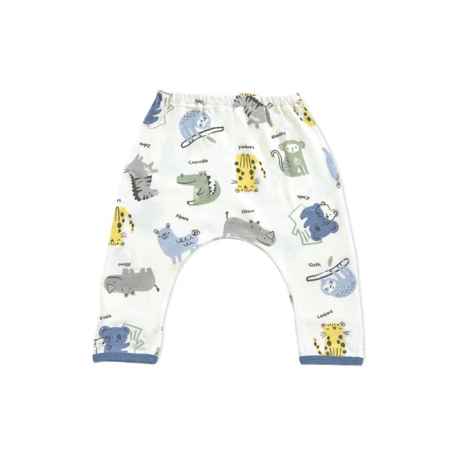 【奇哥】Chic a Bon 動物點點名初生褲/嬰兒長褲-高效蓄熱恆溫布 3-9個月(2色選擇)
