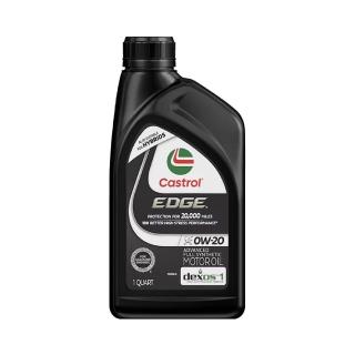 【CASTROL 嘉實多】Edge 0W20 全合成機油 946ml(整箱6入)