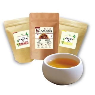 【DING CAO 鼎草】營養補給枸杞茶系列組任選3袋(甜菊枸杞茶10入/紅棗枸杞茶10入/人參枸杞茶10入)