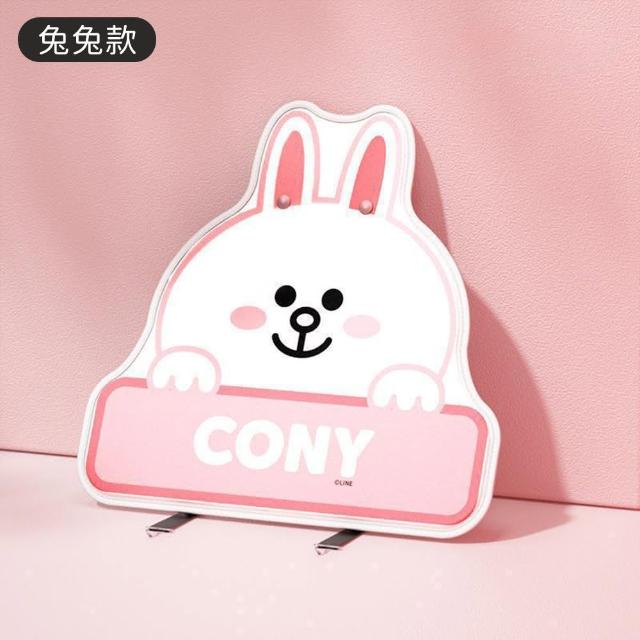 【LINE FRIENDS】熊大莎莉兔兔汽車椅背防踢墊椅背防護墊 單入(車用椅背防踢護墊)