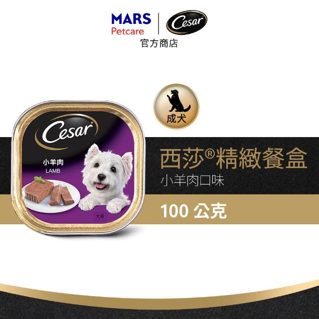【Cesar 西莎】經典風味餐盒 100g*48入 寵物/狗罐頭/狗食(口味任選/狗罐/犬餐盒/熟齡犬/全齡適用)