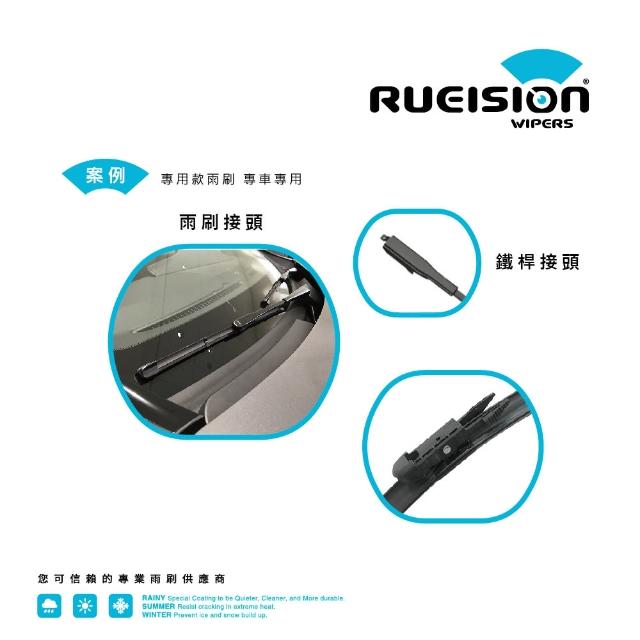 【RUEISION 銳視雨刷】VOLVO S40 S60 S80 S90 雨刷(務必確認接頭)