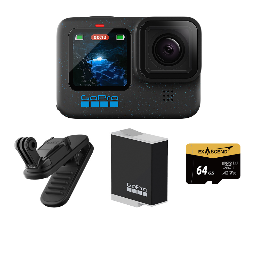 GoPro】HERO12 Black 全方位運動攝影機(CHDHX-121-RW) - momo購物網