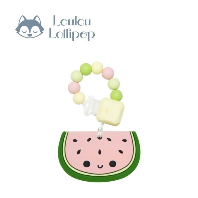 【Loulou lollipop】固齒器奶嘴鍊組(多款任選)