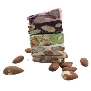 法式 純手工杏仁果牛軋糖 150gx3包(原味/美國蔓越莓/宇治抹茶/義大利咖啡/比利時巧克力)