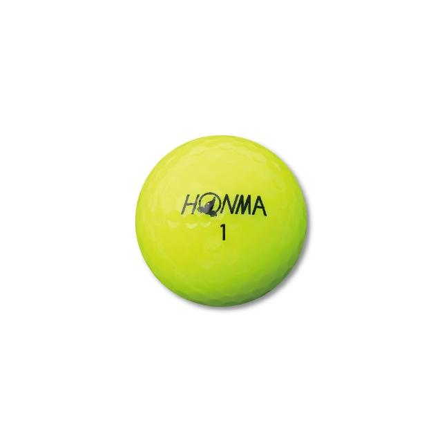 【HONMA 本間高爾夫】GOLF BALL D1 SPEEDMONSTER 三層球 高爾夫球 BT2302黃色 /新款BT2504白色