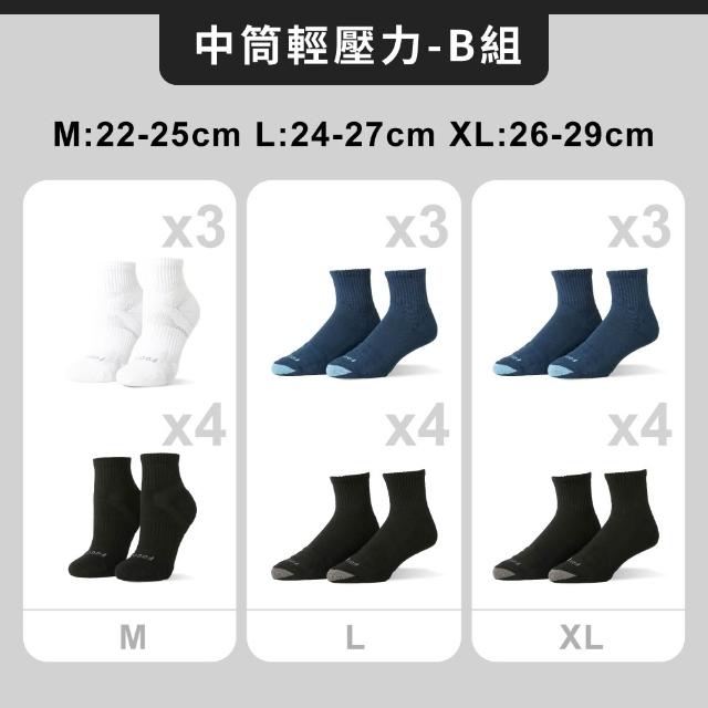 【FOOTER】★7+1入組-經典暢銷輕壓力運動機能除臭襪/★獨家3入-保暖羊毛襪(船短/中筒/高筒)
