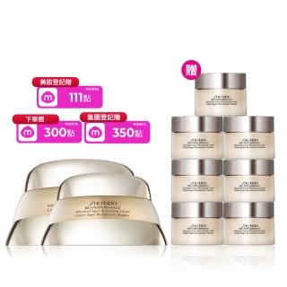 【SHISEIDO 資生堂國際櫃】百優乳霜霸容量周慶組75mL+50mL(國民乳霜/日霜/晚霜/乳霜/保濕/抗老)