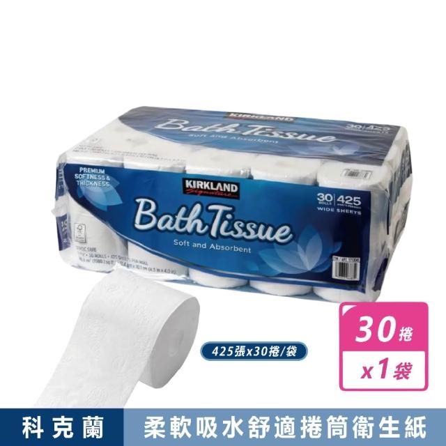 【Kirkland Signature 科克蘭】日本製捲筒衛生紙(425張 X 30捲)