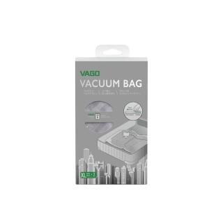 【VAGO】VAGO 旅行真空收納袋二入70X100cm-XL(需搭配VAGO微型真空壓縮機使用)