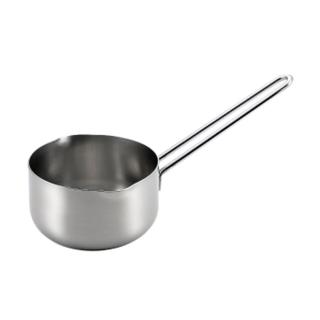 【日本相澤工房 AIZAWA】日本製18-8不鏽鋼牛奶鍋單柄鍋-12cm(304不鏽鋼小鍋/湯鍋/單手鍋)