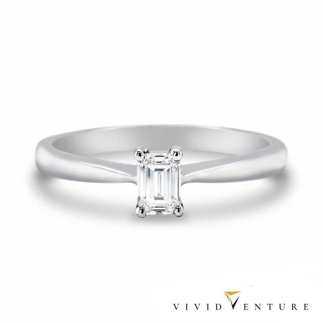【Vividventure 亞帝芬奇】GIA 30分 FSI1 2VG 天然鑽石 真鑽 戒指 經典呈現 多色選(14K金台)